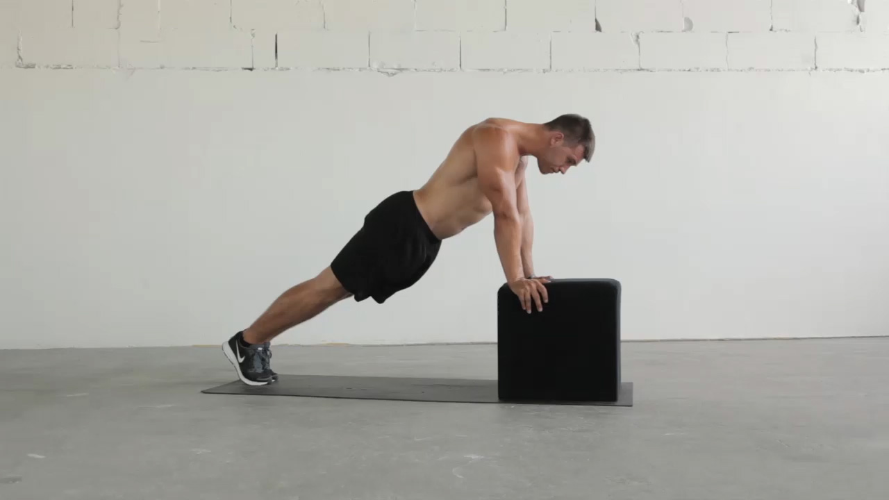 Incline Push Ups