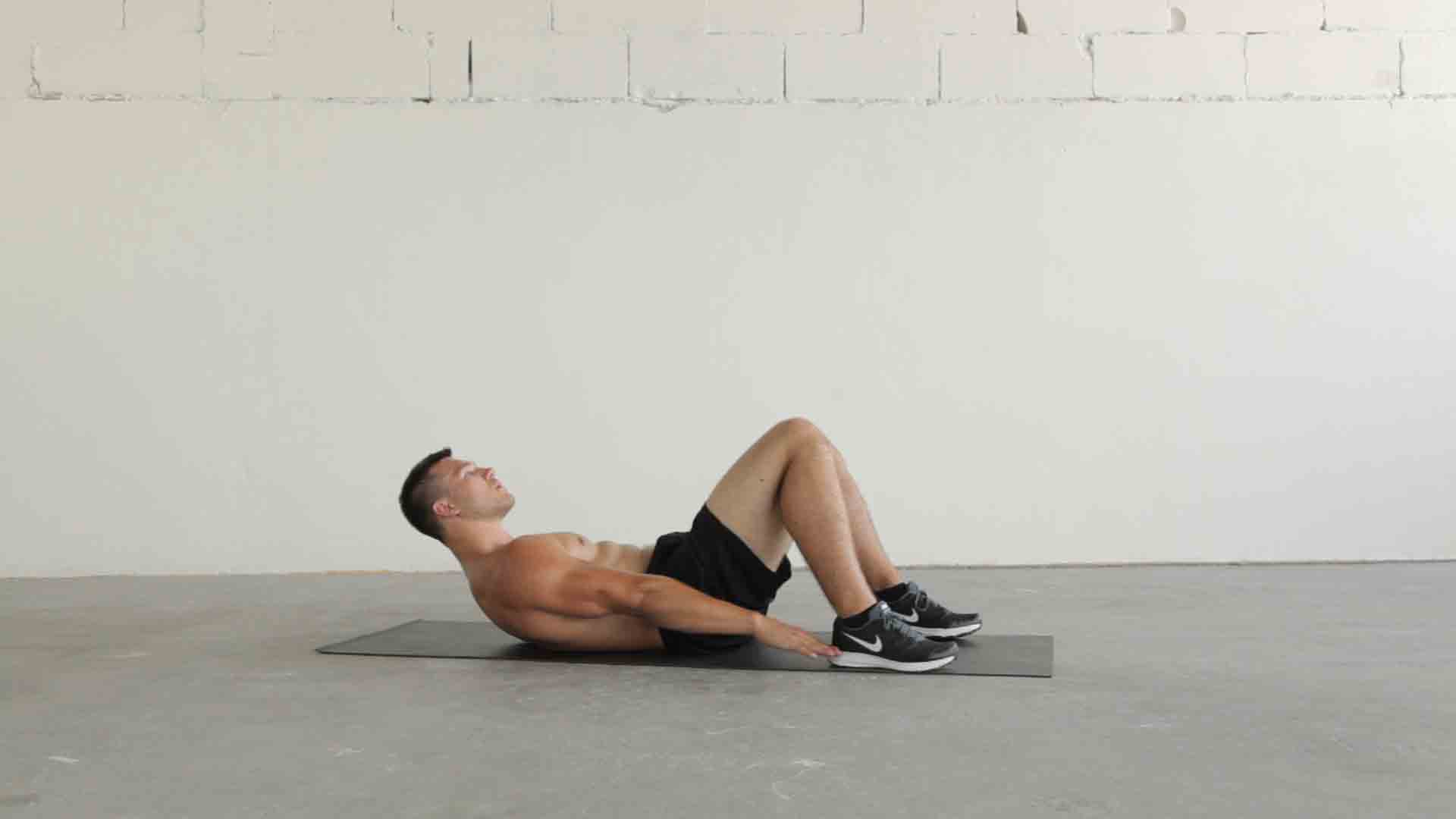 Heel Touch Crunches